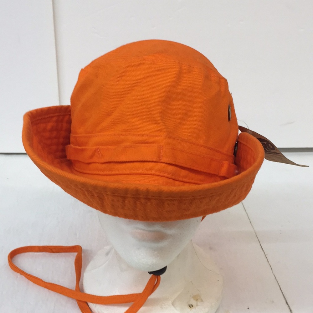 NWT 1 Top Pro Orange Fishing Bucket Hat Men’s - Picture 7 of 10